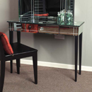 Mirrored grid dressing table furniture