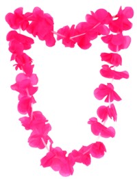Flower Lei (Hot Pink)