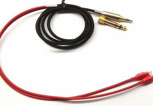 Flower Mall NEW Replacement Audio upgrade Cable For Sennheiser HD650 HD600 HD580 Headphone