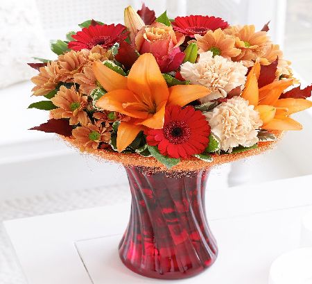 Flowers Direct Autumn Shades Perfect Gift