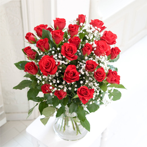 Flowers Direct Valentines Classic - 24 Red Roses