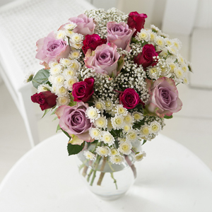 Flowers Direct Vintage Pearl Rose and Chrysanthemum
