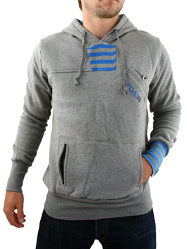 Grey Marl Feast Giver Hooded Sweat