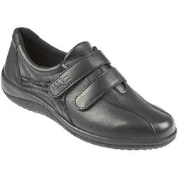 Fly Flot Female ACOFLY1008 Leather Upper Leather/Textile Lining Casual Shoes in Black, Brown