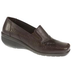 Fly Flot Female Andrea Leather Upper Leather Lining Casual in Brown