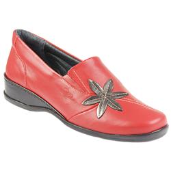 Fly Flot Female Calfly900 Leather Upper Leather Lining Casual in Red
