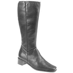 Female Cinfly600 Leather Upper Leather/Textile Lining Boots in Black, Dark Brown