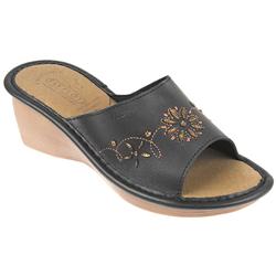 Fly Flot Female Flyl513 Leather Upper Leather insole Lining Comfort Small Sizes in Black