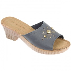 Fly Flot Female Flyl525 Leather/Textile Upper Leather insole Lining Comfort Small Sizes in Navy