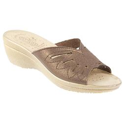 Fly Flot Female Flyl712 Leather Upper Leather insole Lining Comfort Small Sizes in Bronze