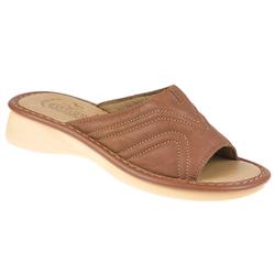 Fly Flot Female Georgia Leather Upper Leather Lining Comfort Small Sizes in Brown