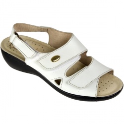 Female Imogen Leather Upper Leather Lining Comfort in White