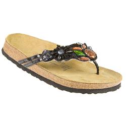Fly Flot Female Pinefly904 Leather Lining Comfort Small Sizes in Black