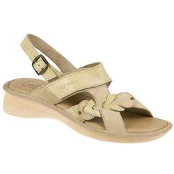 Female SSFLY935 Leather Upper Leather Lining Casual Sandals in Beige, Black, Brown Shimmer, Lilac, White Shimmer