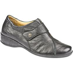 Female Ursula Leather Upper Leather Lining Casual Shoes in Black, Burgundy