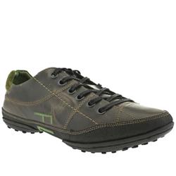 Fly London Male Fly London Facto Leather Upper in Grey