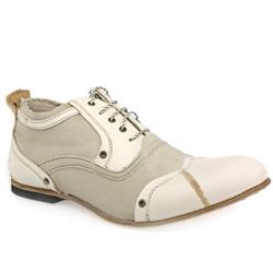 Male London Ivan Leather Upper in White