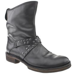 Male Orion Leather Upper Casual Boots in Black, Dark Brown