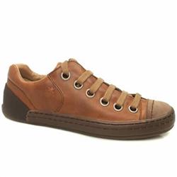 Fly London Male Speed Leather Upper Fashion Trainers in Brown