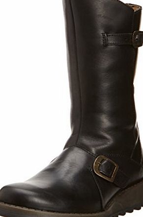 Mes 2, Women Warm Lining Boots, Black (Black), 9 UK (42 EU)