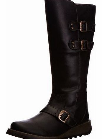 Womens Solv Rug Boots P142837005 Black 9 UK, 42 EU