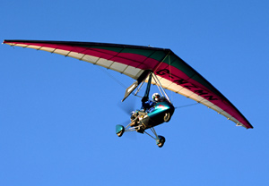 Flying 30 Minute Microlight Flight in Herefordshire