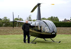 Flying R44 Helicopter Away Day in Cambridgeshire