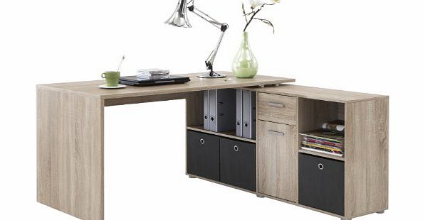 Corner-Combination Desk Lex, 136 x 75 x 68 cm, Canadian Oak