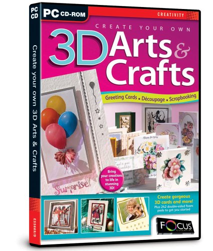 Focus Multimedia Ltd Create Your Own 3D Arts and Crafts (PC)
