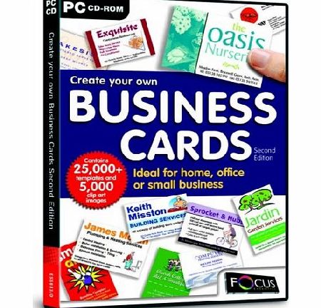 Create your own Business Cards (Second Edition) (PC)
