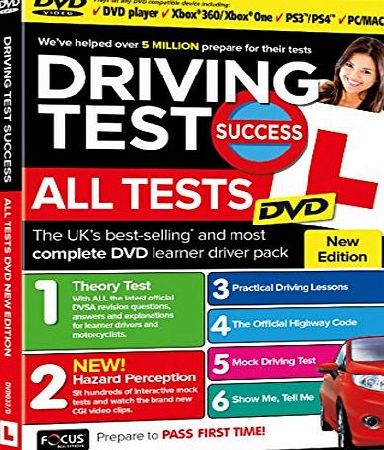 Focus Multimedia Ltd Driving Test Success All Tests DVD 2014/15 (DVD)
