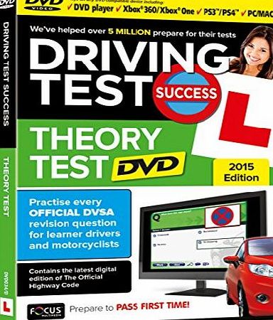 Focus Multimedia Ltd Driving Test Success Theory Test DVD 2014/15 Edition (DVD)
