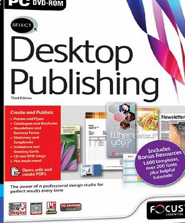 Focus Multimedia Ltd Select Desktop Publishing 3rd Edition (PC)