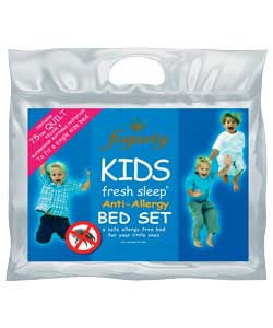 Fogarty 7.5 Tog Fresh Sleep Anti-Allergy Kids Bed Set-Single