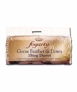 Fogarty Luxury Goose Feather and Down Pocketed Double Duvet