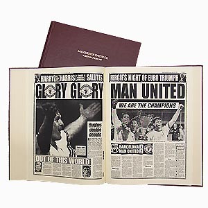 football Book West Ham   Emboss