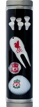 Football Gifts - Liverpool FC Gift Ideas - Official Liverpool FC Golf Accessories Gift Tube - A Great Present For Football Fans
