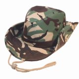Football Gifts Adults Green Camouflage Aussie Fishing Hat