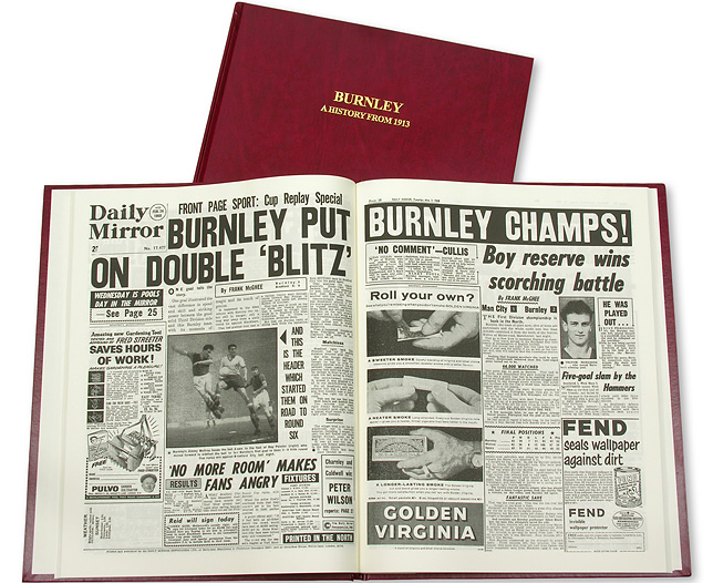football History Book - Burnley