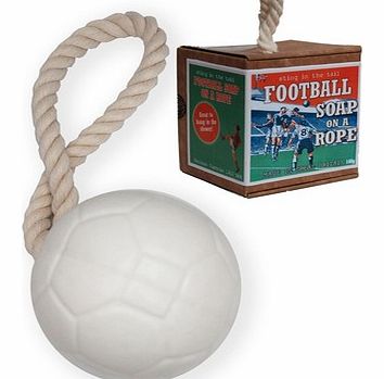 Football Soap on a Rope 4156