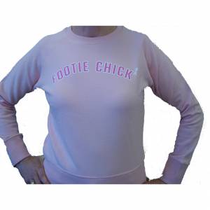 FootieChick Spray Pink Sweater