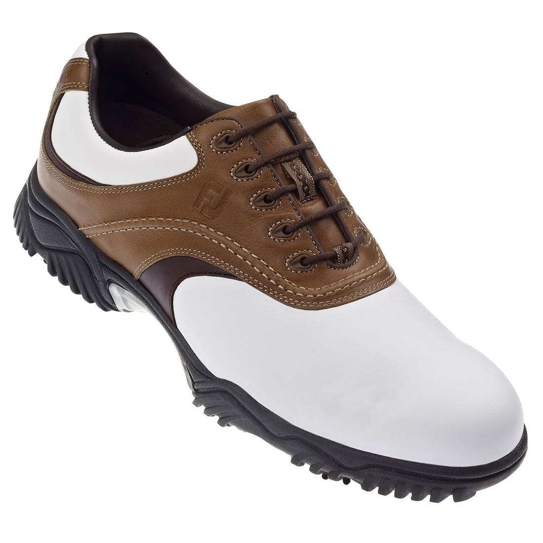 FootJoy Contour Series Golf Shoes White/Brown
