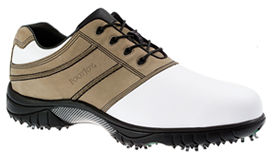 footjoy Contour Series White/Grey Nubuc 54364 Golf Shoe