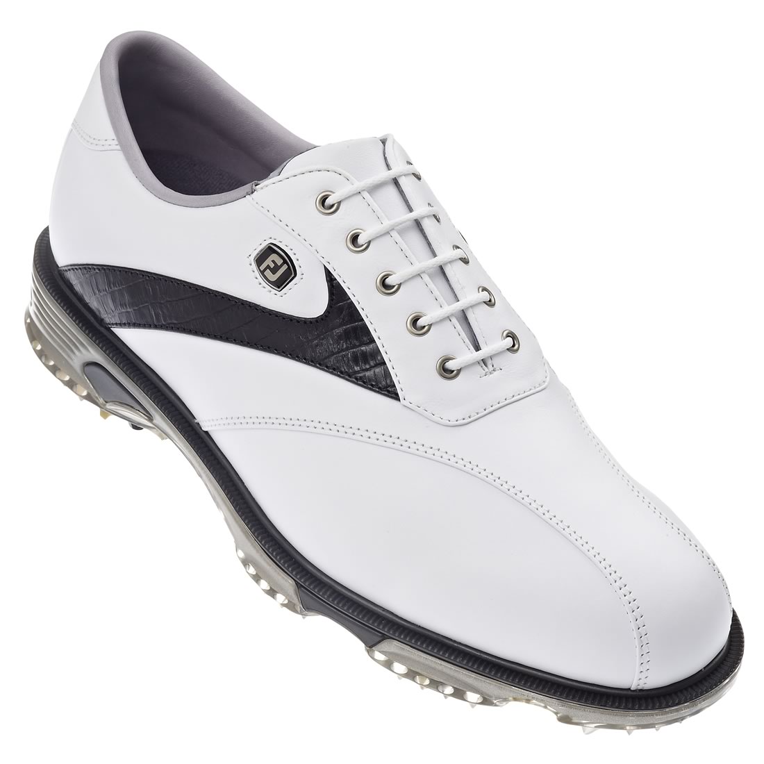 FootJoy Dryjoys Tour Golf Shoes White/Black #53694