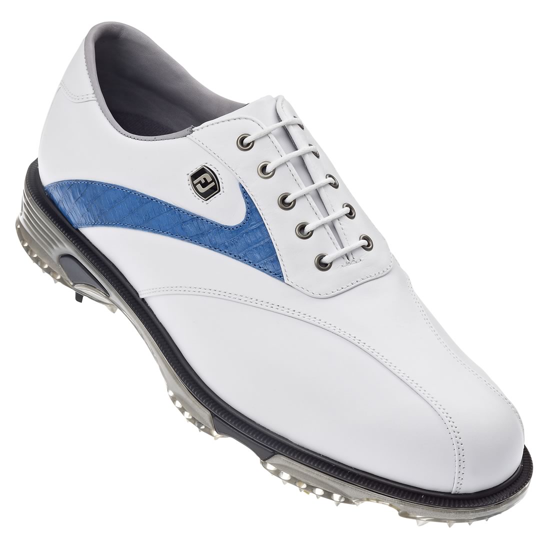 Dryjoys Tour Golf Shoes White/Blue #53685