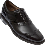 Footjoy FJ Icon Golf Shoes - Black Smooth