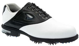 Footjoy GF:II White Smooth/Black Pebble Grain 59979 Golf Shoe