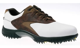footjoy Golf Shoe Contour Series White/Brown