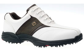 Golf Shoe GreenJoys White/Brown #45454