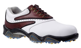 footjoy Golf Shoe SYNR-G White/Brown #53923